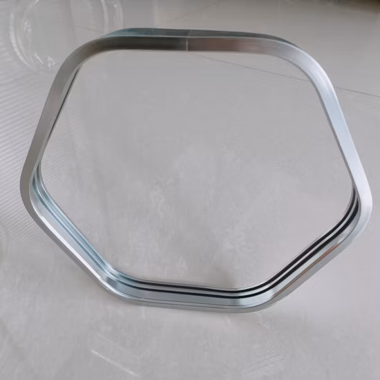 Ortonbath Espejo de pared, espejo de baño ovalado, espejo de pared de tocador negro con marco de metal de acero inoxidable para colgar vertical y horizontal, ideal para dormitorio